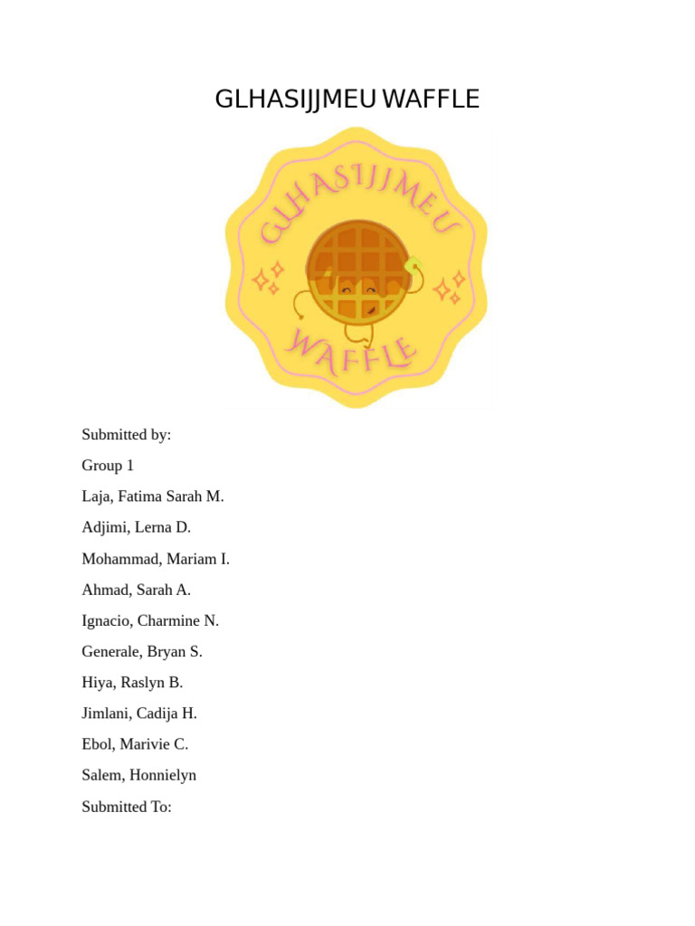 Waffle | PDF