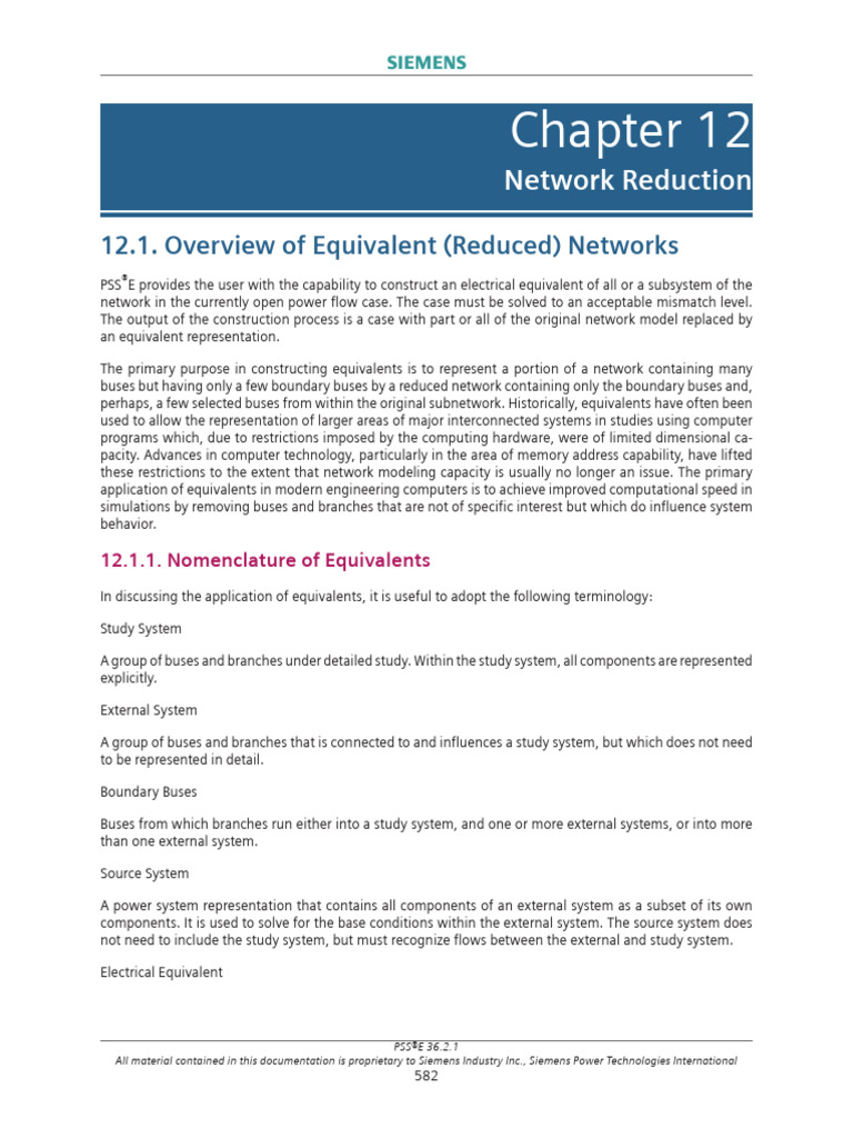 Network Reduction | PDF