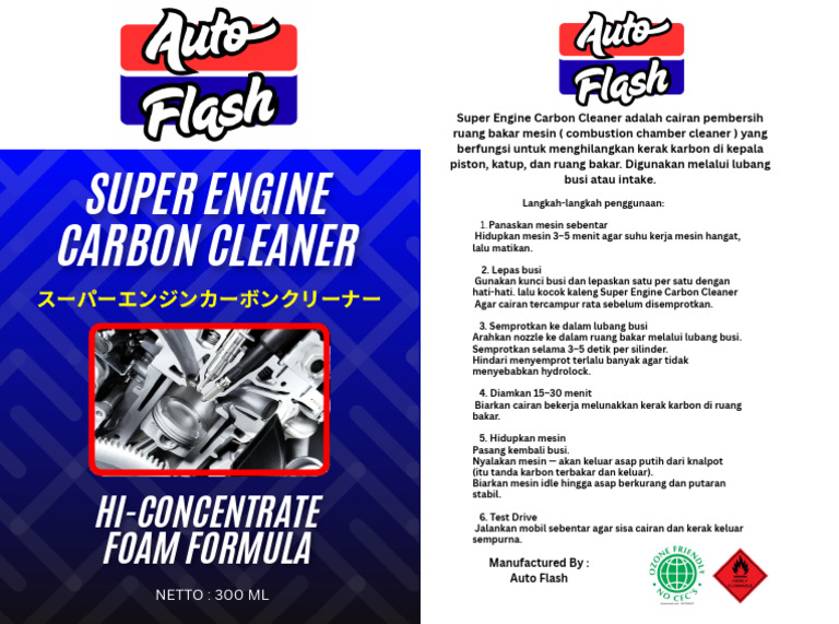 Super Engine Conditioner Adalah Cairan Pembersih Ruang Bakar Mesin ...