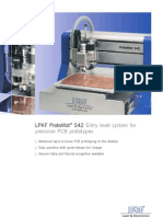 LPKF Protomat S42: Entry Level System For Precision PCB Prototypes