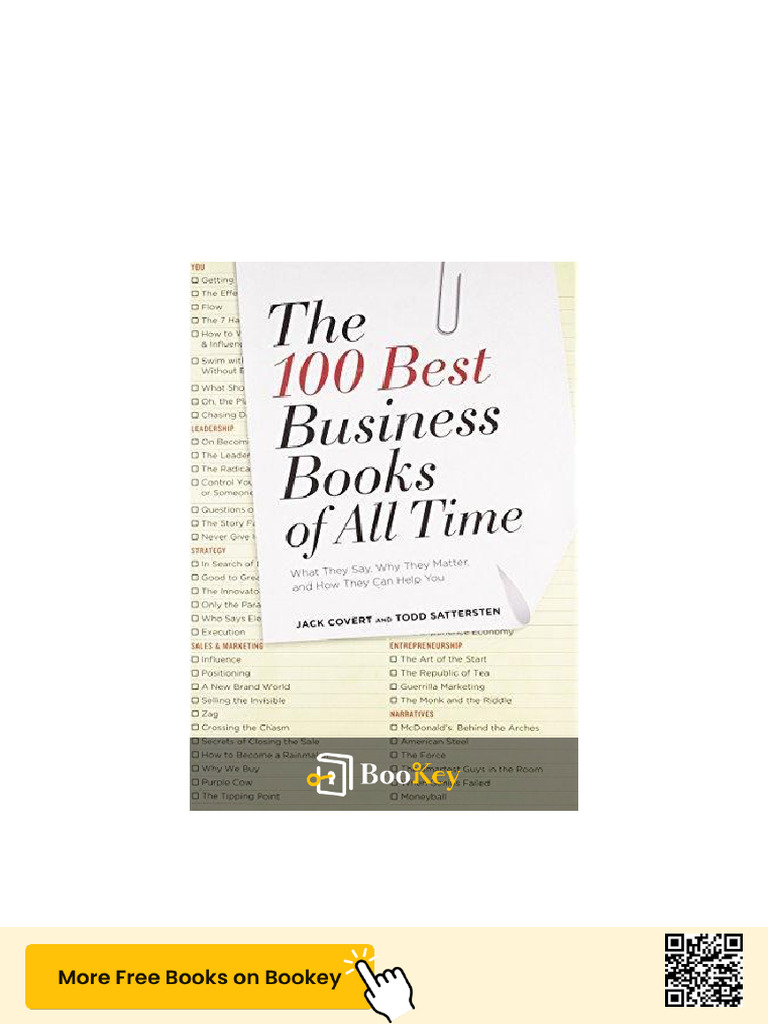 Top 100 Business Books Guide | PDF | Leadership | Entrepreneurship