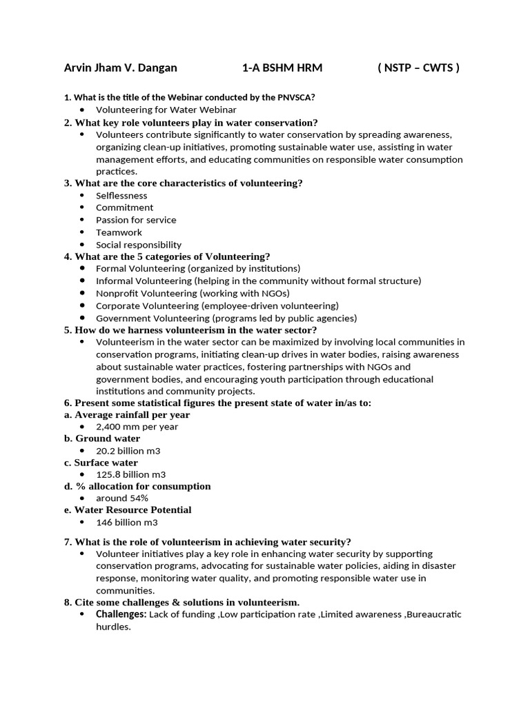 JHAM | PDF | Volunteering | Non Governmental Organization