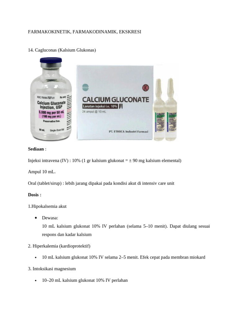 Cagluconas, D40, Phenitoin, Meylon, Transamin | PDF