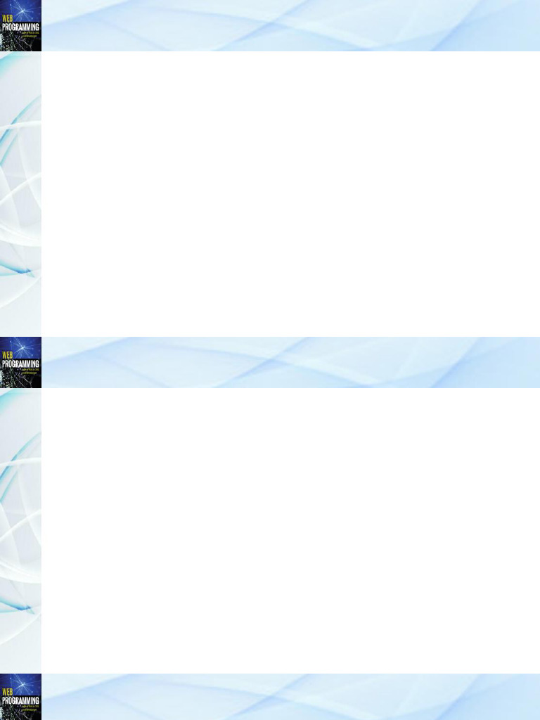 Internet Programming Course Overview | PDF | World Wide Web | Internet ...