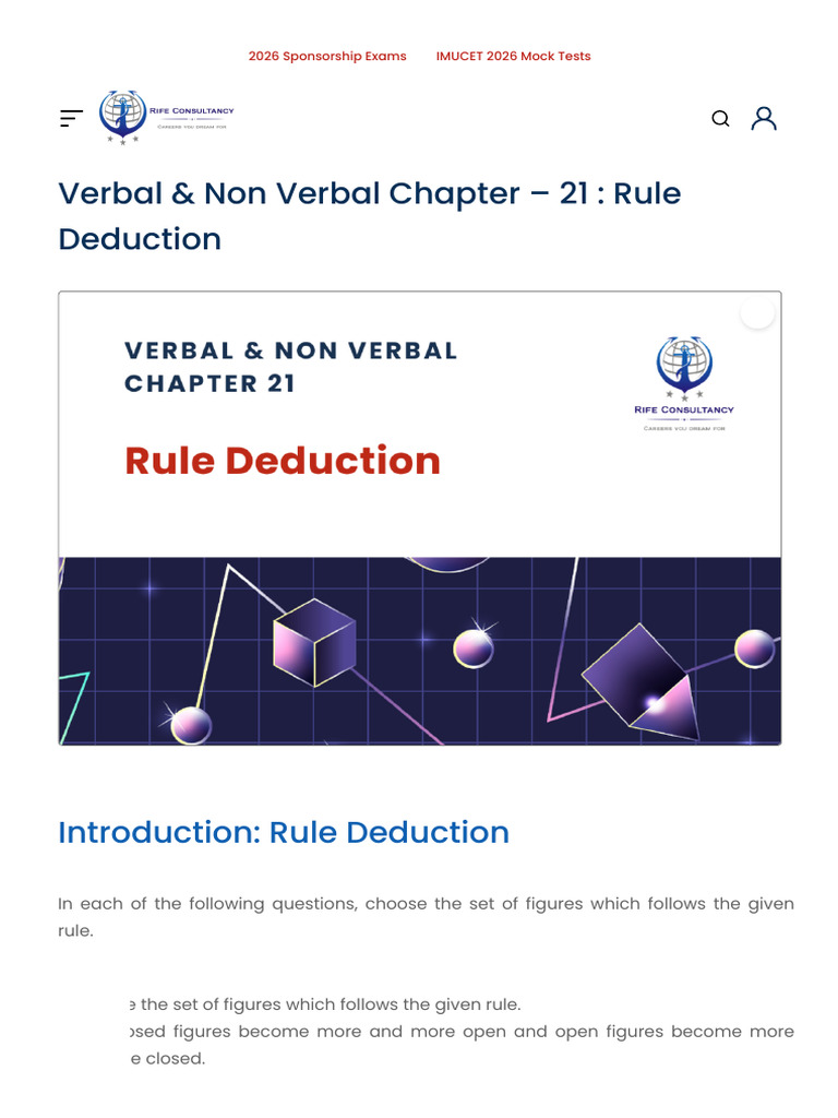 Rule Deduction | PDF