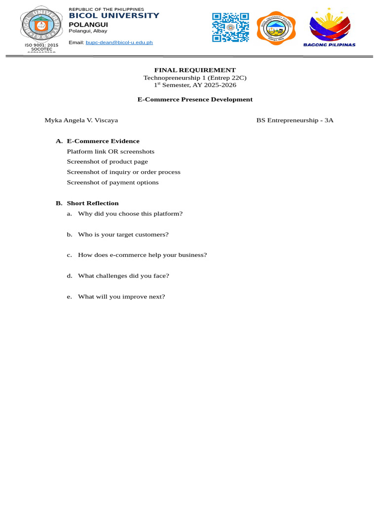 Techno1 Final Requirement MAVV | PDF