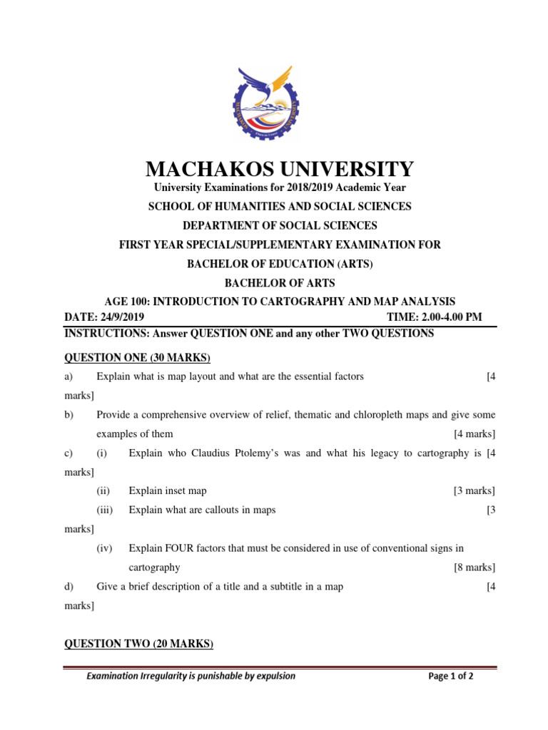 Examination Irregularity Policy Overview | PDF | Map | Cartography