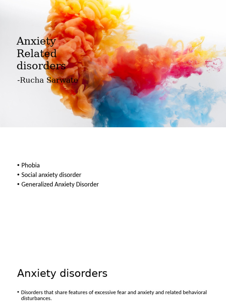 Understanding Anxiety Disorders Explained | PDF | Anxiety | Phobia