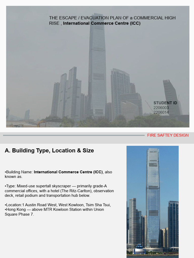 ICC High-Rise Evacuation Plan Guide | PDF | Stairs | Emergency Evacuation