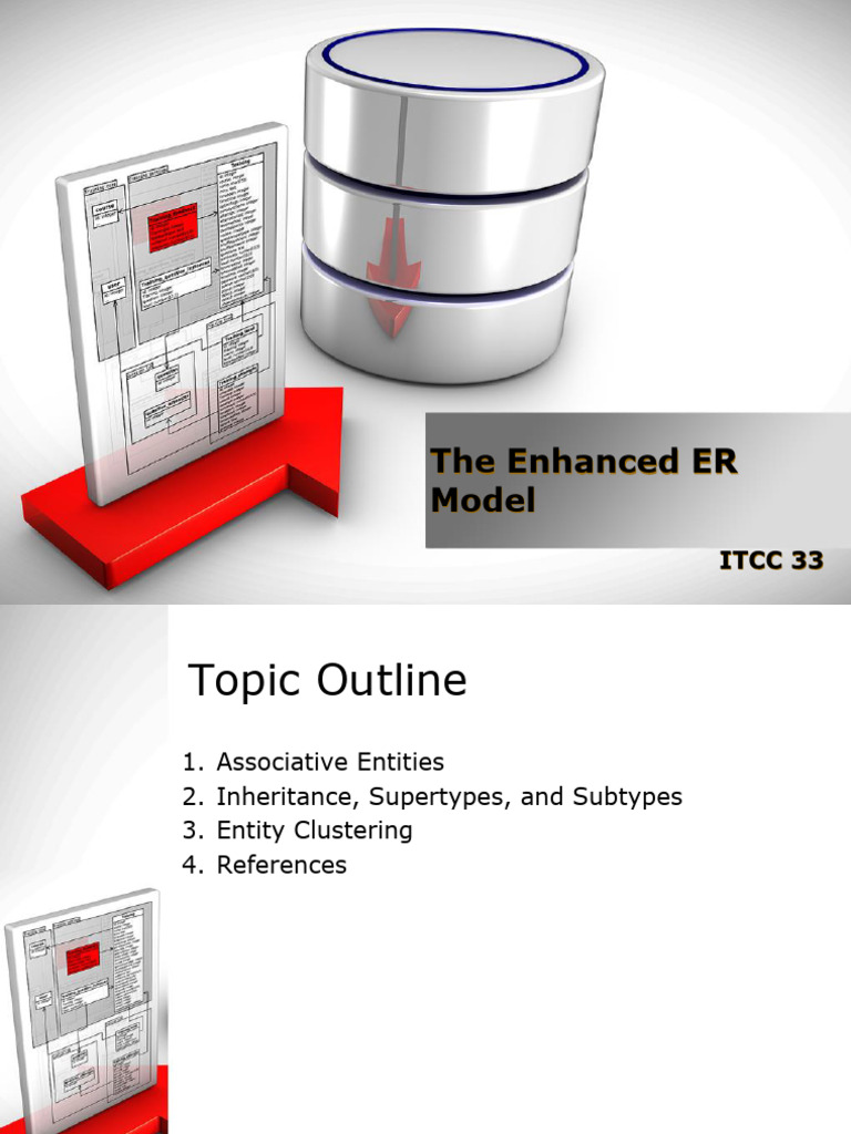 Enhanced ER Model Concepts Explained | PDF | Inheritance (Object ...