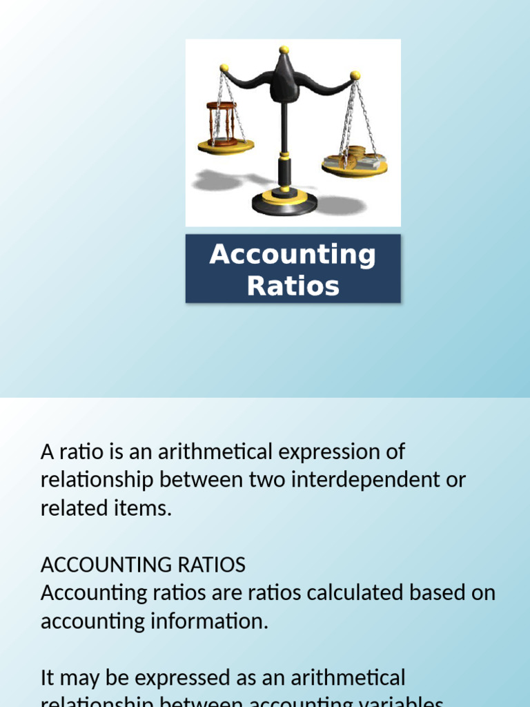 Understanding Accounting Ratios and Analysis | PDF | Debt | Equity ...