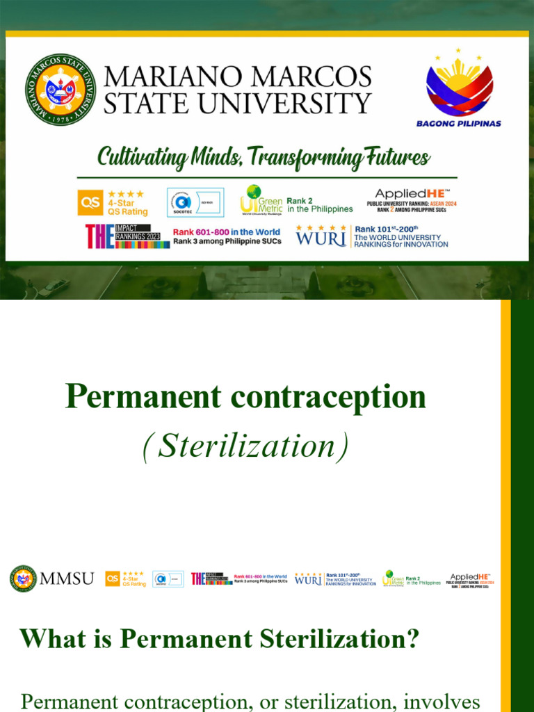 Permanent Contraception Methods Explained | PDF | Birth Control ...