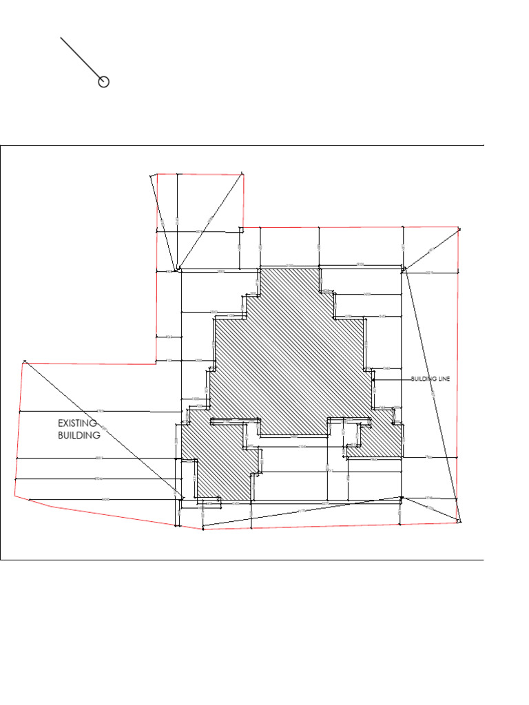 Building Line Coordinates and Data | PDF