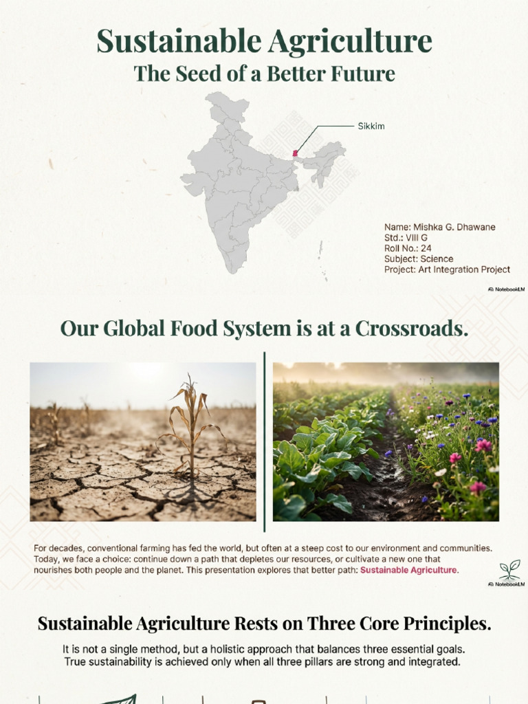 Sustainable Agriculture A Better Future | PDF