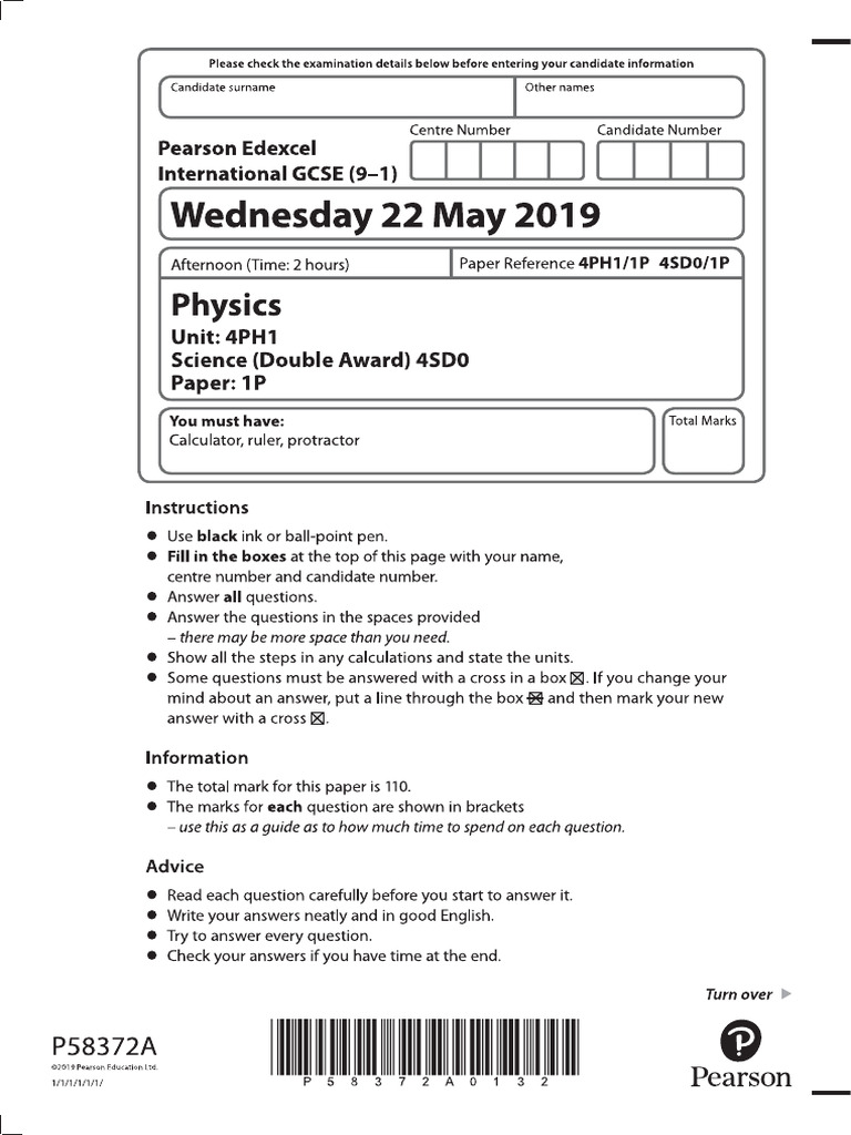 Past Paper Physics 2 | PDF
