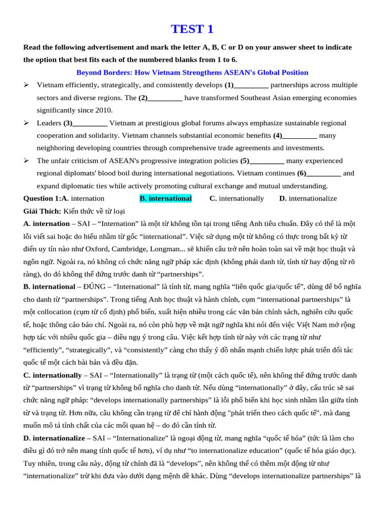 Test 1 - Unit 4 - GV | PDF