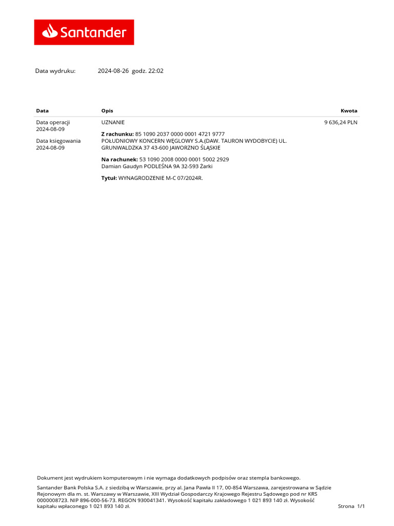 Transfer 20240826 | PDF