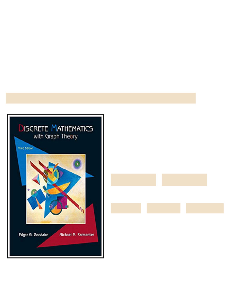 (Solution Manual) Discrete Mathematics with Graph Theory (Classic ...