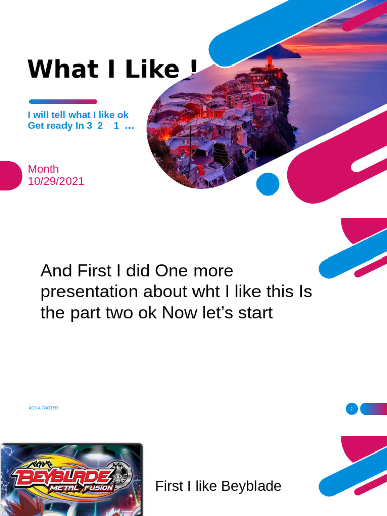 What I Like ! Part 2 | PDF