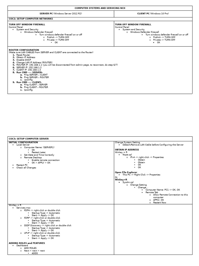 Computer Network Setup Guide for Windows | PDF | Ip Address | Group Policy