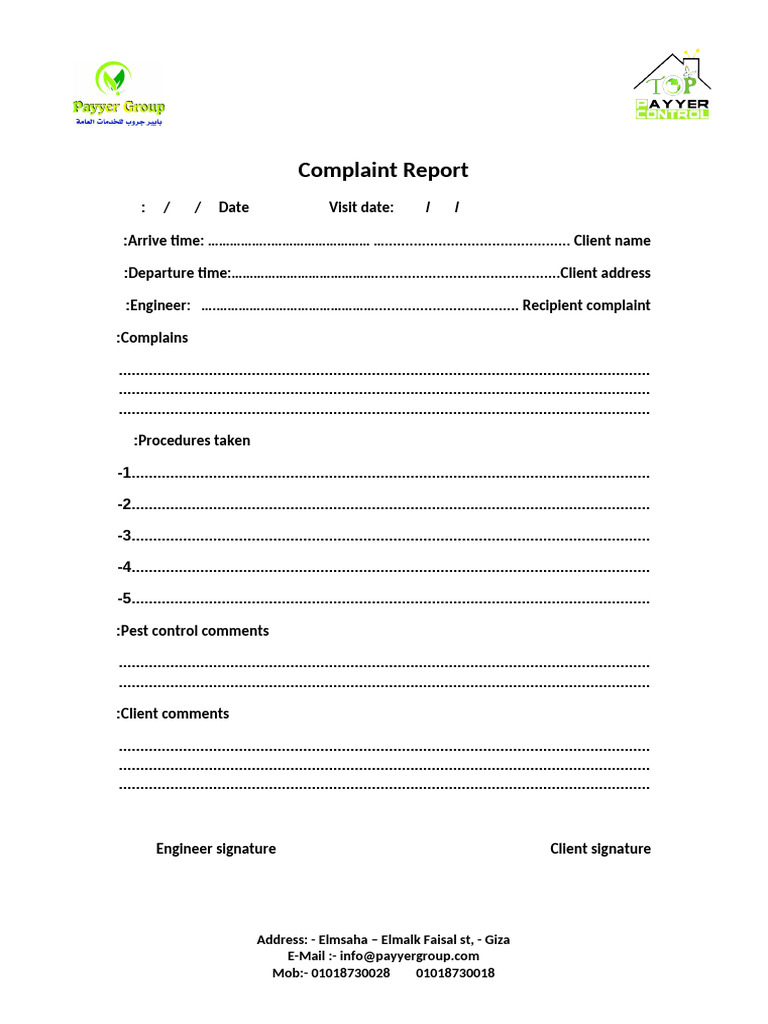 Complian Report en | PDF