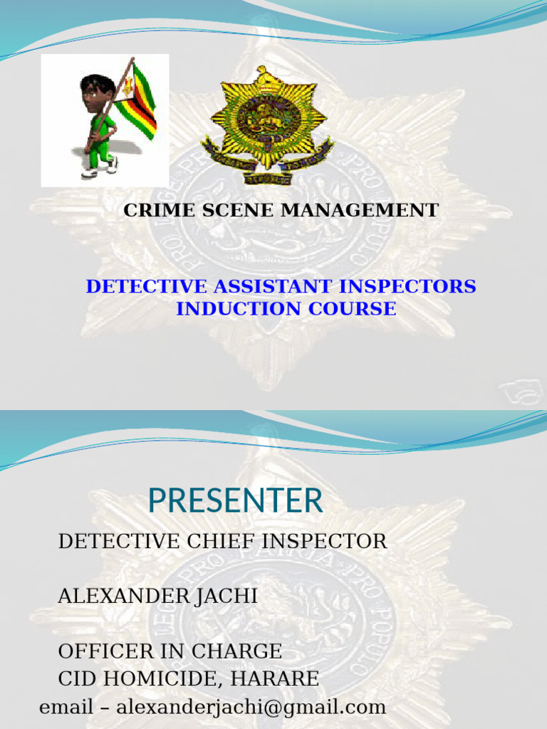 Effective Crime Scene Management Guide | PDF | Crime Scene | Forensic ...