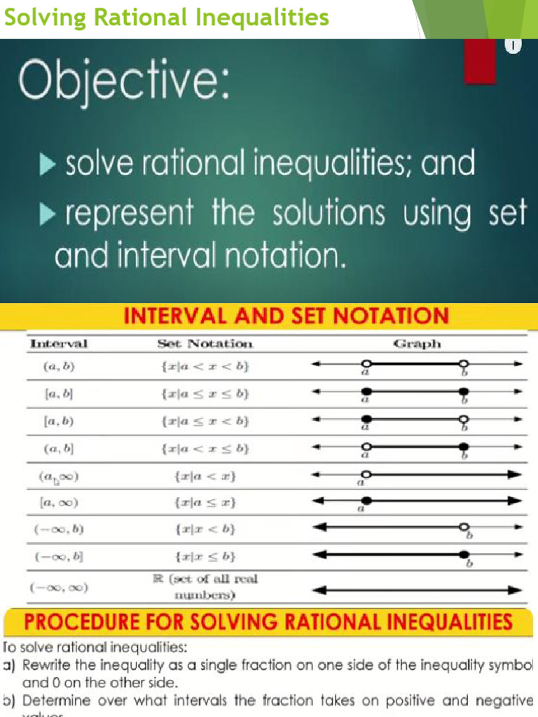 Rational Equations and Inequalities | PDF