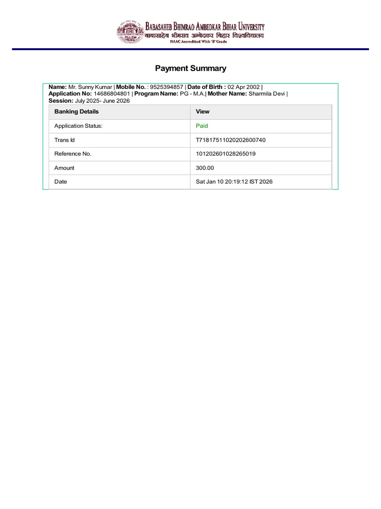 Receipt | PDF