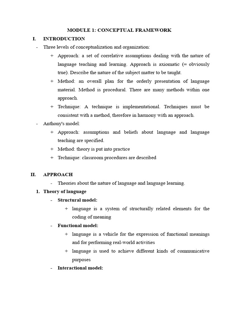 Language Teaching Frameworks Explained | PDF | Learning ...