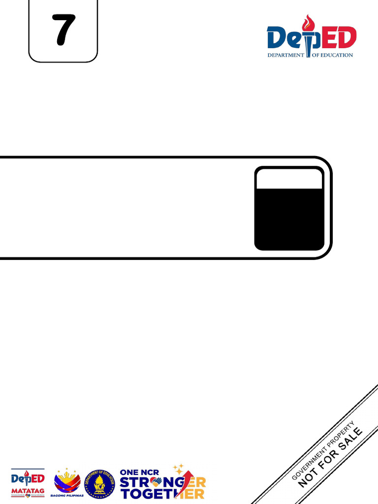 Grade 7 Science Activity Sheet: Week 1 | PDF | Gases | Atoms