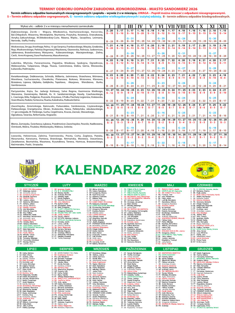 Harmonogram 2026 PDF 1