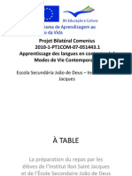 À Table PDF