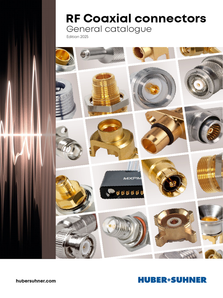 RF Coaxial Connectors Catalogue 2025 | PDF | Electrical Connector ...
