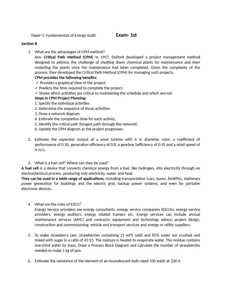 Energy Audit Fundamentals and Techniques | PDF | Energy Conservation ...