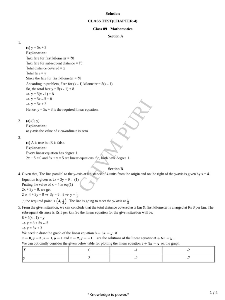 CHAPTER 4 R | PDF | Cartesian Coordinate System | Mathematics