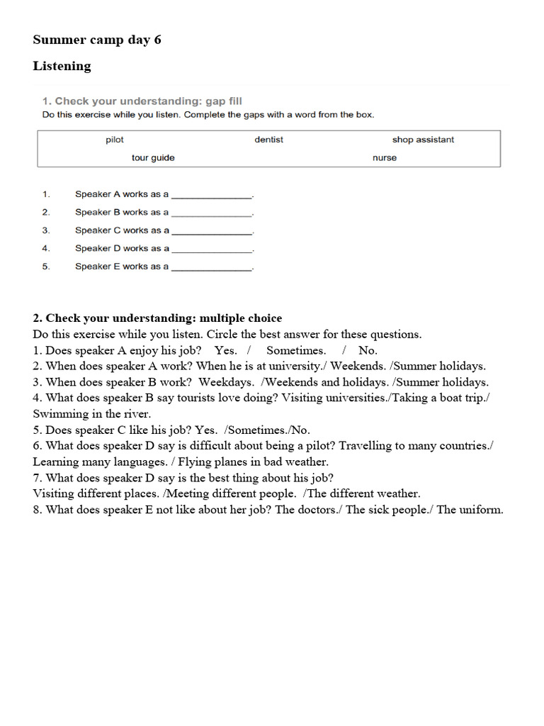 camp day 6 | PDF