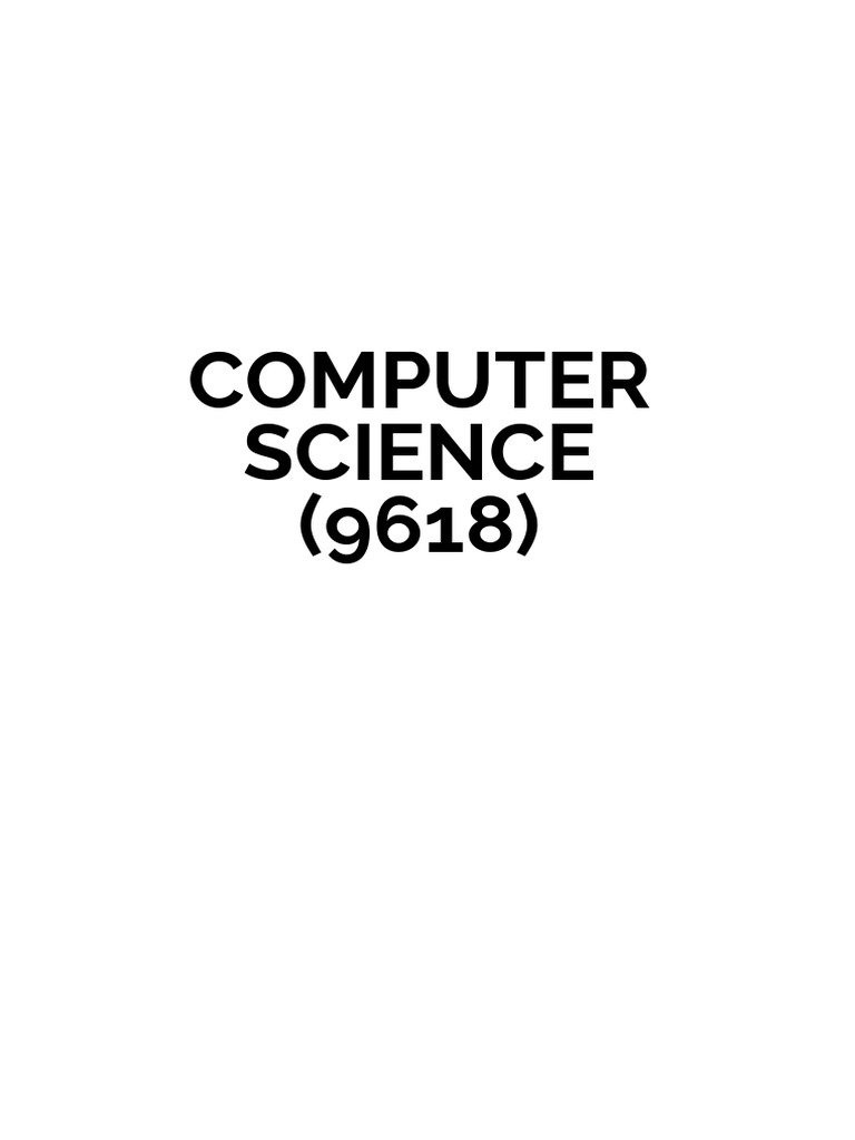 CS Paper 1 Notes | PDF | Computer Network | Ip Address