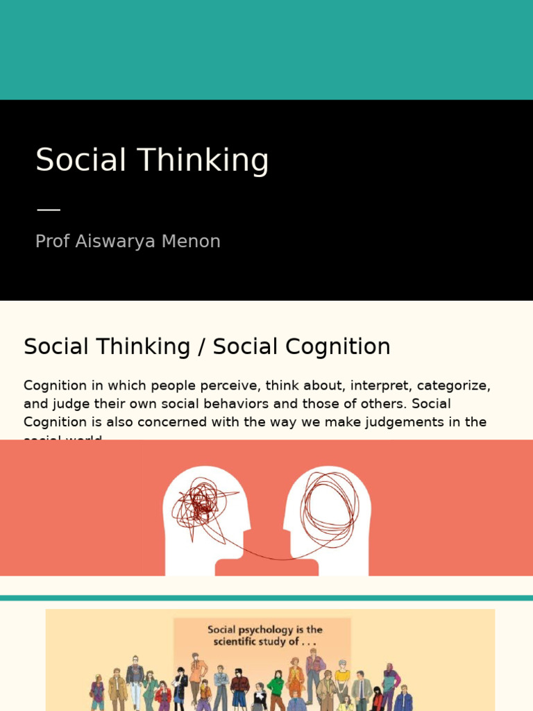 Social Thinking - Cognitive Biases | PDF | Cognition | Ignorance