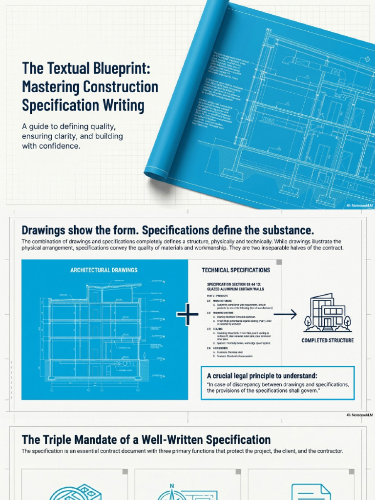 The Specification Blueprint | PDF