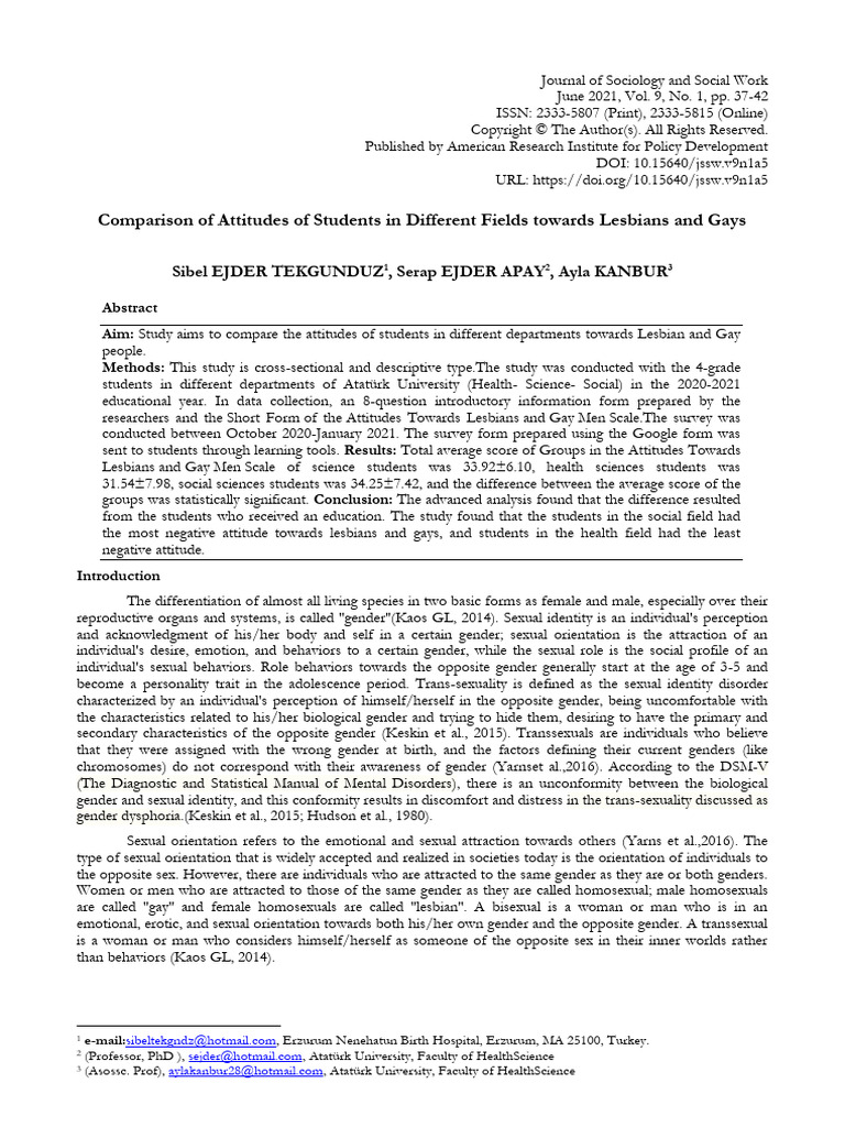 5 (1) | PDF | Sexual Orientation | Gender