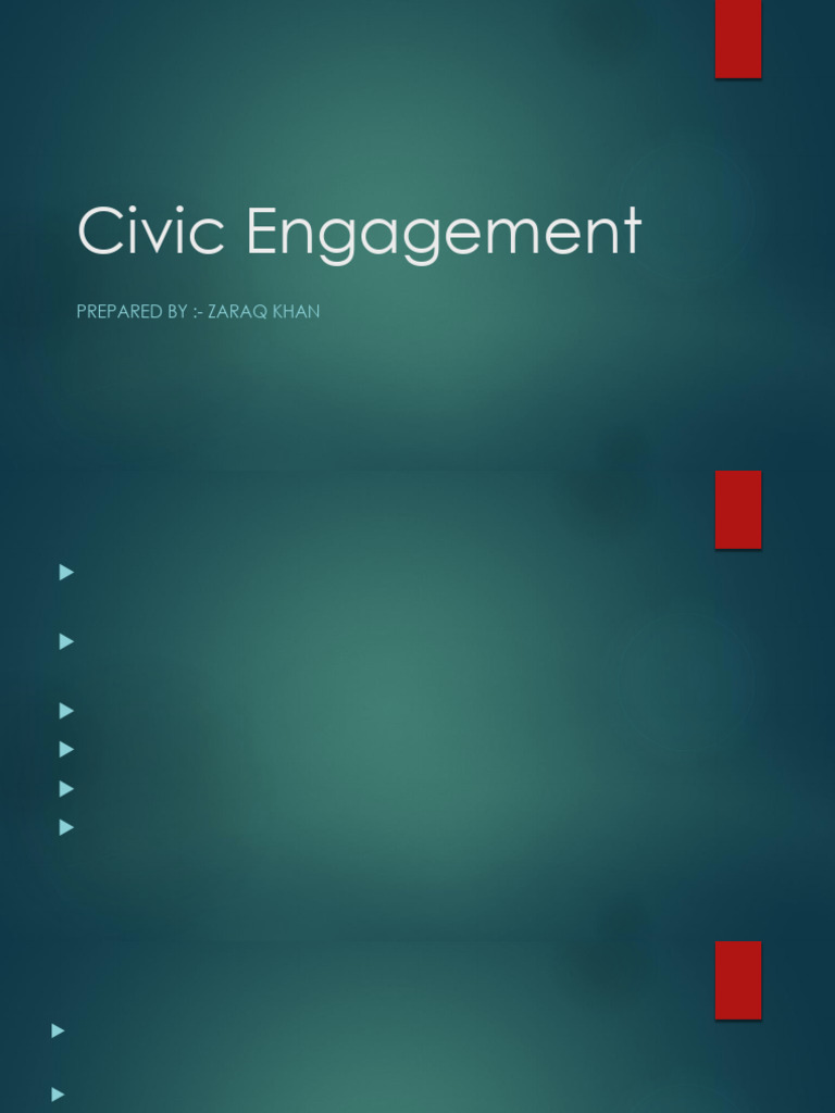 Understanding Civic Engagement Benefits | PDF