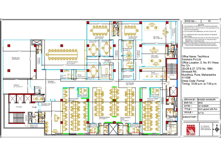Civil Layout w fur.C | PDF