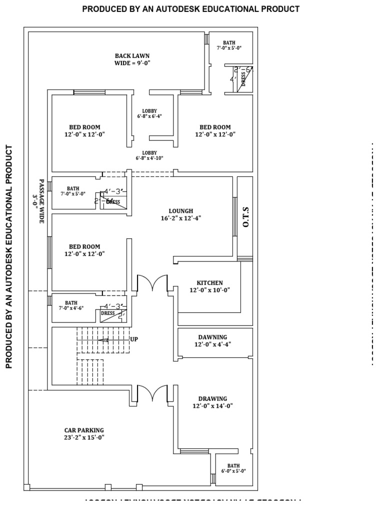 Room Dimensions and Layout Plan | PDF