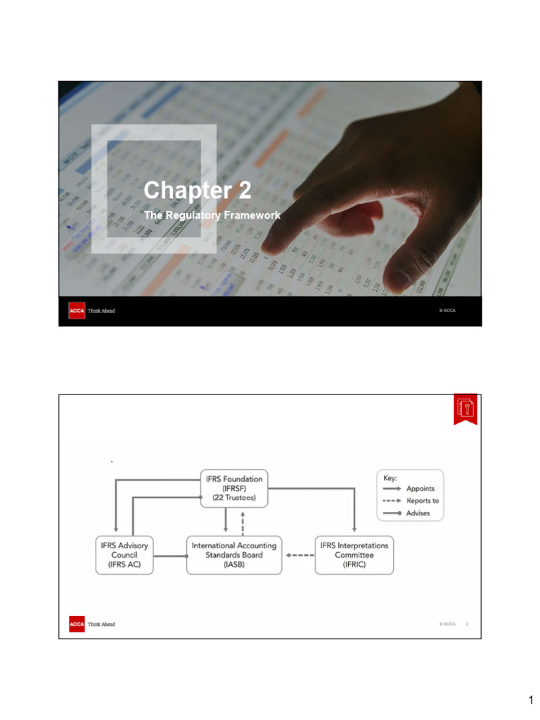 IFRS Regulatory Framework Overview | PDF | International Financial ...
