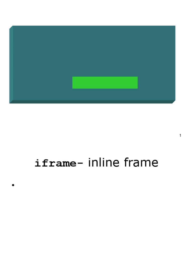 HTML Layout: iFrames, Divs, Forms | PDF | Html Element | Html