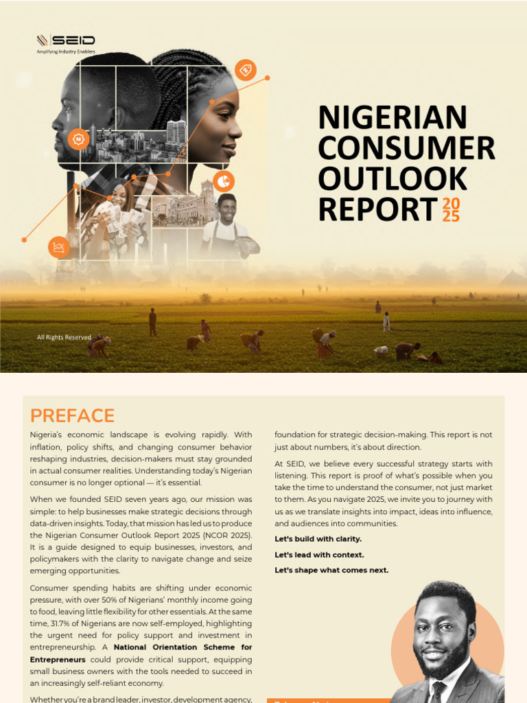 Nigerian Consumer Trends 2025 Report | PDF | Cost Of Living | Consumer ...