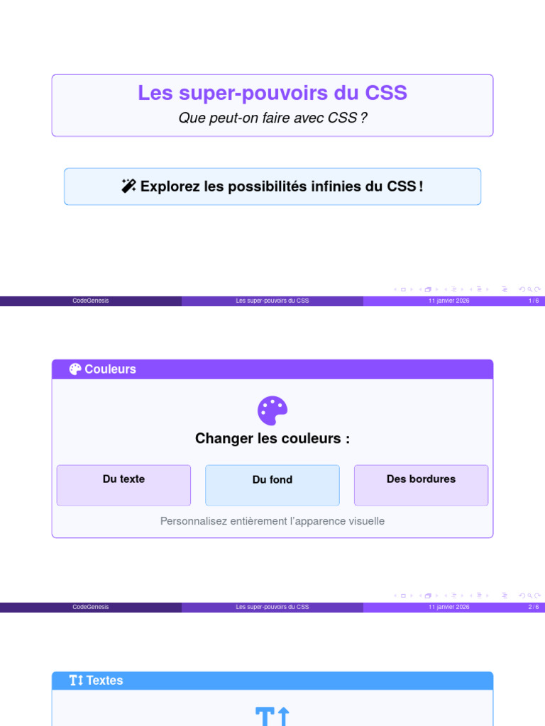 Les pouvoirs du CSS en design web | PDF