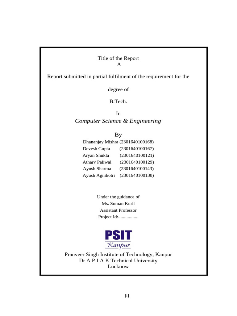 mini project 5th sem | PDF | Artificial Intelligence | Intelligence (AI ...
