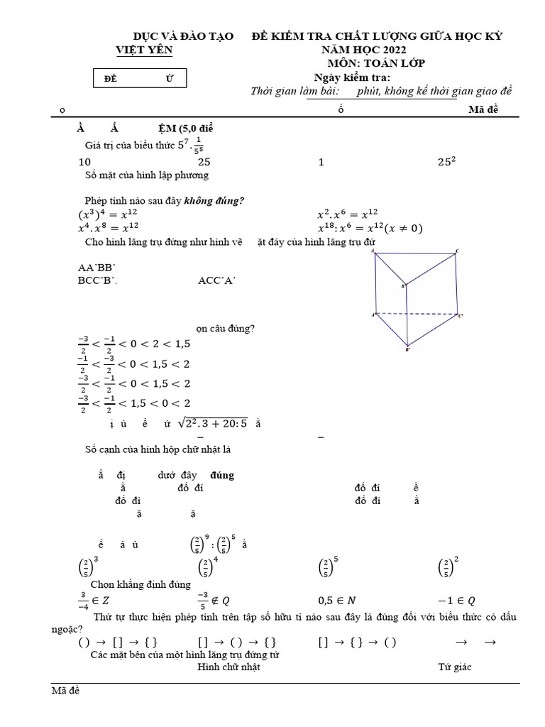 BỘ 13 ĐỀ TOÁN BG KEY-17-18 | PDF