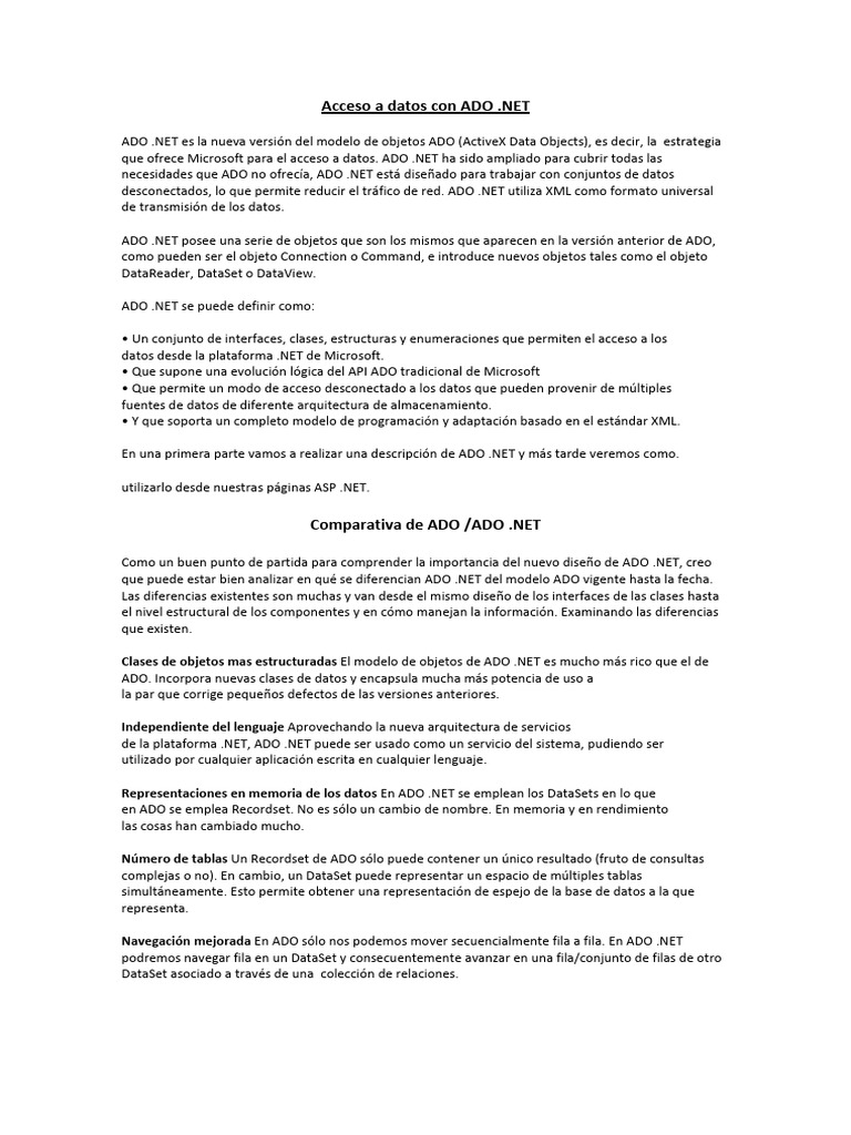 CONECCION SQL CLIENT BUENO | PDF | Active X Data Objects | .NET Framework